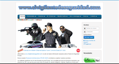 Desktop Screenshot of elvigilantedeseguridad.com